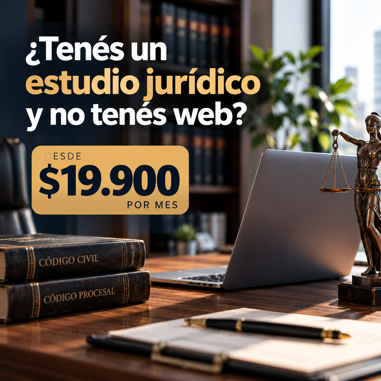 Diseño Web para Estudio Jurídico
